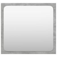 3-delige Badkamermeubelset bewerkt hout betongrijs - thumbnail