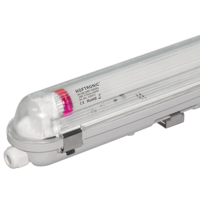 LED TL armatuur 150cm - T8 (G13) - 30W 5250 lumen (175lm/W) - 6000K daglicht wit (860) - Koppelbaar - Flikkervrij - IP65 waterdicht - LED TL Lamp - thumbnail