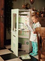 Medisch centrum gemaakt van FSC¨ hout wit - thumbnail