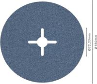 Bosch Accessories 2608606743 Fiberschijf Diameter 180 mm 1 stuk(s) - thumbnail