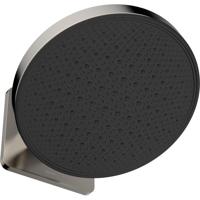 Hoofddouche Hotbath Cobber 1-F opbouw, 300mm Kantelbare Wandarm Geborsteld Nikkel - thumbnail