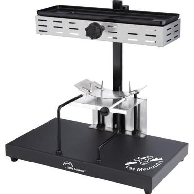 Raclettemachine - LITTLE BALANCE - Savoyarde half wiel - 850 W - 6 personen - Meuuuh design / RVS