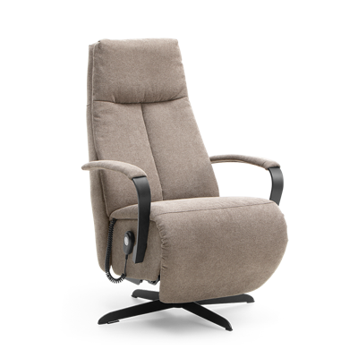 Sta-op Stoel J-102 Lichtbruin Stof Sta-op Stoel J-102 Lichtbruin Stof