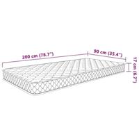 Matras traagschuim 200x90x17 cm - thumbnail