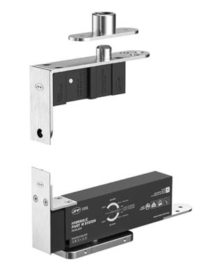 Taatsdeurscharnier JNF instelbaar 100kg zwart Taatsdeurscharnier JNF instelbaar 100kg zwart