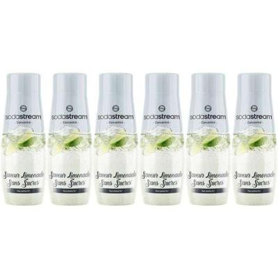 SODASTREAM concentraten - Verpakking van 6 suikervrije limonadeconcentraten - Tot 54 liter dranken - 440 ml SODASTREAM concentraten - Verpakking van 6 suikervrije limonadeconcentraten - Tot 54 liter dranken - 440 ml