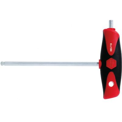 Wiha inbussleutel T schroevendraaier met kogelkop en zijpunt 4mm lengte 150mm 28373