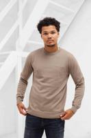 Pure Path Essential Knitwear Sweater Heren Taupe - Maat L - Kleur: Taupe | Soccerfanshop - thumbnail