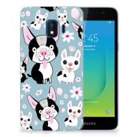 Samsung Galaxy J2 Core TPU Hoesje Hondjes - thumbnail