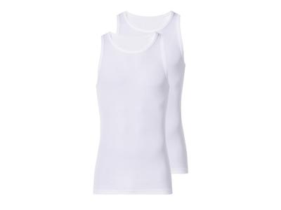 esmara Men Set van 2 heren hemden (Wit, XXL)