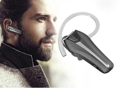 Fedec Draadloze Bluetooth Headset Met Microfoon Q5S - Sterke Accu - Opneemknop - Zwart