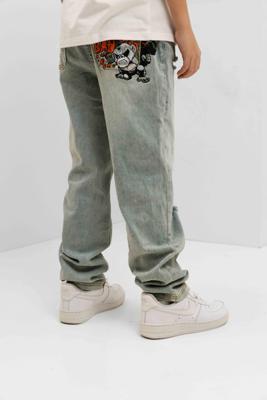 Black Bananas Explode Denim Jeans Kids Lichtblauw - Maat 128 - Kleur: Lichtblauw | Soccerfanshop Black Bananas Explode Denim Jeans Kids Lichtblauw - Maat 128 - Kleur: Lichtblauw | Soccerfanshop