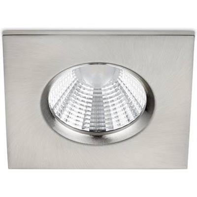 Trio Badkamer inbouwspotZagros met led vierkant grijs - 650610107