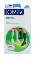Jobst Travel Socks Zwart 43-44 - thumbnail