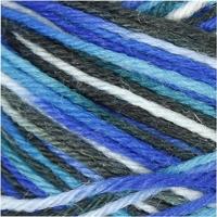 Creativ Company Sokkengaren blauw/turquoise, 200cm - thumbnail