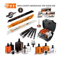 Mandrex Elektricien set Bi-metaal FineXcut M42, 22 tot 64mm zesk.11, 9-delig - thumbnail