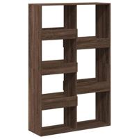 Boekenkast 100x33x155,5 cm bewerkt hout bruin eikenkleurig - thumbnail