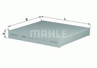 Interieurfilter LA462 - thumbnail