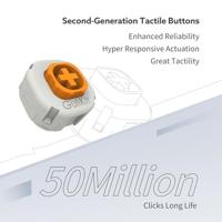 Gaming afstandsbediending GuliKit KK3 MAX NS39 RETRO Grijs - thumbnail