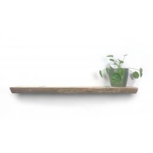 Zwevende barnwood wandplank 250 x 18 cm Zwevende barnwood wandplank 250 x 18 cm