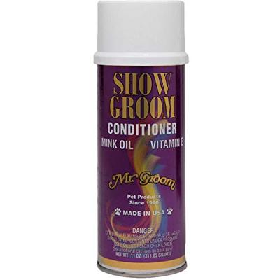 MR GROOM SHOW GROOM GLANSSPRAY MET MINK OLIE