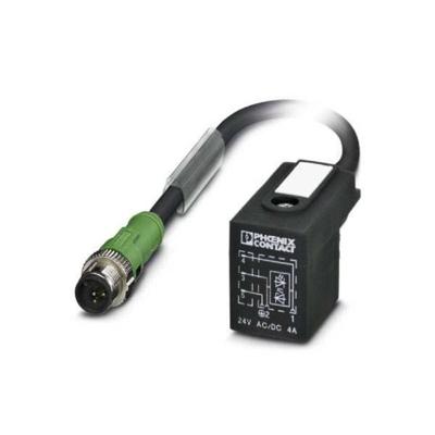 Phoenix Contact 1435140 Sensor/actuator connector, geassembleerd M12 Aantal polen (sensoren): 3 Stekker, recht, Stekker, haaks 0.60 m 1 stuk(s) Phoenix Contact 1435140 Sensor/actuator connector, geassembleerd M12 Aantal polen (sensoren): 3 Stekker, recht, Stekker, haaks 0.60 m 1 stuk(s)