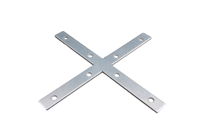 Waelbers Raamkruis 130mm, blauw verzinkt (GV) - 25 Stuk(s) - 2681.09