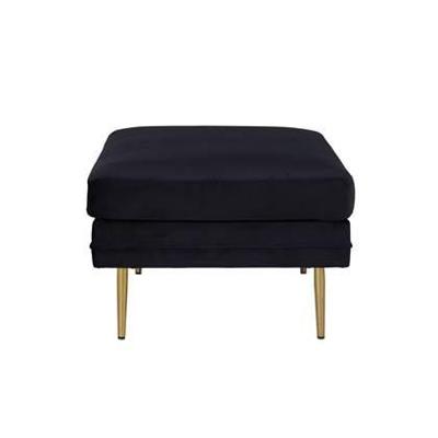 Nohr Hocker 'Tylan' Velvet, kleur Zwart