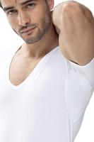 Heren Ondershirt - Dry Cotton - Business slim fit - T-shirt voor onder overhemd - Schijnt niet door - Diepe V-hals - thumbnail