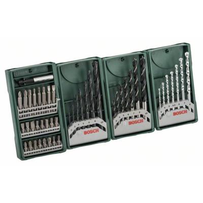Bosch Accessoires Multi Pack 3 + 1 Mini-X-Line Drill en schroevendraaier bit set - 2607017071 Bosch Accessoires Multi Pack 3 + 1 Mini-X-Line Drill en schroevendraaier bit set - 2607017071
