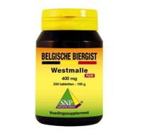 SNP Belgische biergist 400 mg puur 250 Tabletten - thumbnail