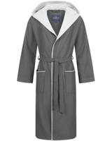 Morgenstern Morgenstern Ron Heren Badjas marine/grau L - thumbnail