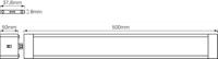 LEDVANCE Cabinet LED Slim L LED-onderbouwlamp LED 10 W Warmwit - thumbnail