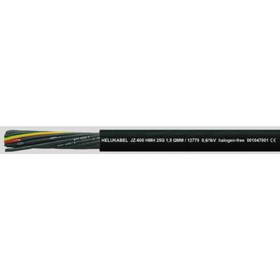 HELU JZ-600 HMH Stuurstroomkabel 3 G 1.5 mm² Zwart 12760-1000 1000 m