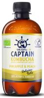 The Gutsy Captain kombucha pineapple peach bio (12x 400ml) (bol) - thumbnail