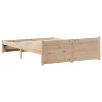 Bedframe zonder matras massief grenenhout 140x190 cm - thumbnail