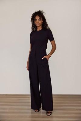 Lana ssl solid pullover - black - 91530