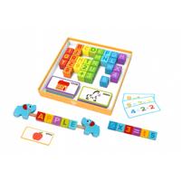 Tooky Toy puzzelbox Tellen & Rekenen junior 23 cm hout - thumbnail
