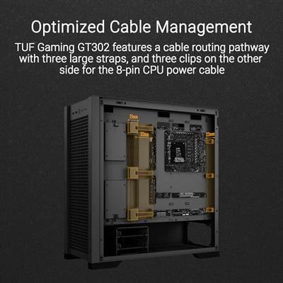 Huisvesting Asus TUF GAMING GT302 TG ARGB BLACK