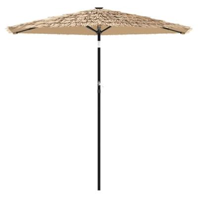 Parasol met stalen paal 268x268x226 cm bruin Parasol met stalen paal 268x268x226 cm bruin