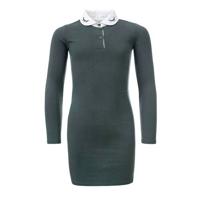 LOOXS 10sixteen jurk met kraagje grijs - thumbnail