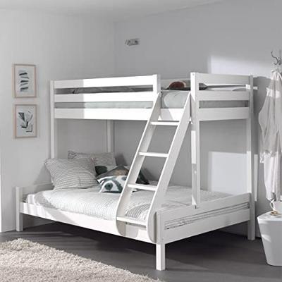 Vipack stapelbed Pino - wit - 207,5x157,5x166,8 cm