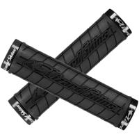 LIZARD SKINS logo lock-on handvaten jet black - thumbnail