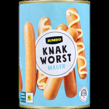 Jumbo Knakworst Mager 10 Stuks