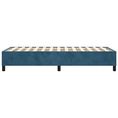Boxspringframe fluweel donkerblauw 100x200 cm Boxspringframe fluweel donkerblauw 100x200 cm