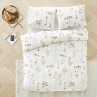 Wehkamp Home katoenen dekbedovertrek Nature Print 2 persoons (200x200/220 cm) - thumbnail