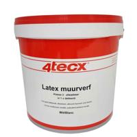 4tecx Muurverf klasse 2 afwasbaar superdek 5ltr - thumbnail
