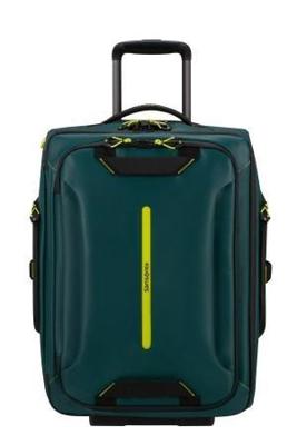 Ecodiver Duffle Backpack Wheel Dark Teal/Lime