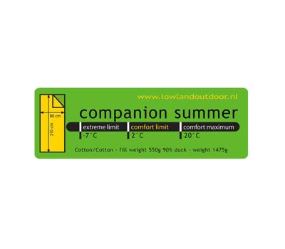 Lowland Companion Summer Deken Slaapzak