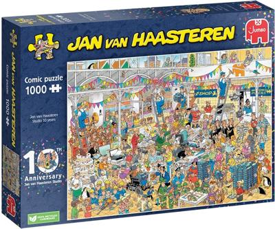 Jan van Haasteren - 10 jaar Jan van Haasteren Studio Puzzel 1000 Stukjes